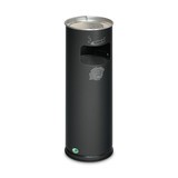 Combinazione posacenere-cestino dei rifiuti VAR®, modello a colonna, 16,7 litri