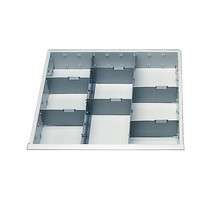 Compartimentage de tiroir pour établi compact