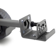 Coupling for square profiles, mechanically adjustable for electric tow tractor Ameise® TTE 1.0 – lithium-ion