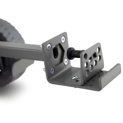 Coupling for square profiles, mechanically adjustable for electric tow tractor Ameise® TTE 1.0 – lithium-ion