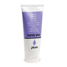 Crème de soins pour la peau plum Handy Plus, tube de 200 ml