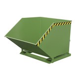 Cubeta con mecanismo de vuelco Bauer®, en forma de caja