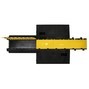 Defender® by Adam Hall kabelbrug 3 2D M, 3 kanalen, zwart/geel