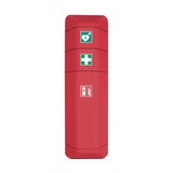 Defibrillator opzetstuk voor opbergkast voor brandblusser
