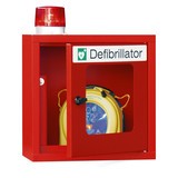 Defibrillatoren-Schrank mit akustischem und optischem Signal