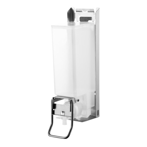 Dispensador de jabón y desinfectante Air-Wolf serie Omega para 1200 ml de jabón líquido o 1000 ml de desinfectante