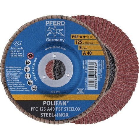 Disque de ventilateur PFERD POLIFAN A PSF STEELOX