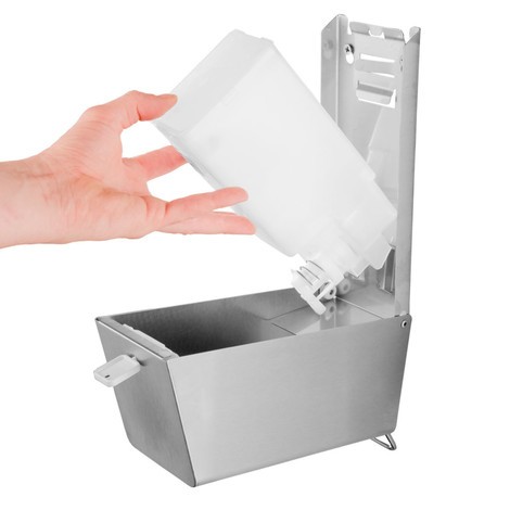 Dozownik mydła i środka do dezynfekcji Air-Wolf na 600 ml balsamu do mycia rąk lub środka do dezynfekcji