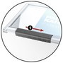 DURABLE Kartenhalter PUSHBOX MONO mit Textilband 20 Stück