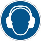 DURABLE Symbol: Gehörschutz benutzen