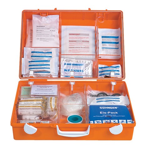 Speciaal Wegrijden moersleutel EHBO-koffer SÖHNGEN® MT-CD met inhoud DIN 13169 | Jungheinrich PROFISHOP