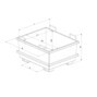 Eichinger® Deckel für Universal-Container, 1000 kg