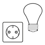 Elektroinstallationspaket LED, Ausführung nach VDE