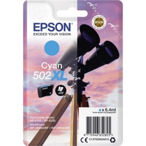 Epson Tintenpatrone 502XL cyan  EPSON