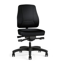 Ergonomische draaibare bureaustoel met comfortbekleding. Rugleuning 510 - 580 mm