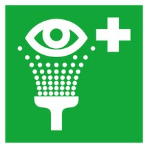 Erste-Hilfe-Kennzeichnung – Augenspüleinrichtung