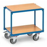 Etážový vozík fetra®, 2 dřevěné police