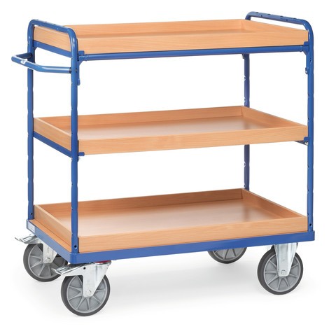 Etážový vozík fetra® s vkládacími boxy