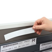 Etiquetas de etiquetas magnéticas para placa de classificação de cartões