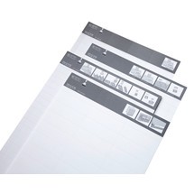 Étiquettes LISTA-Script pour porte-étiquettes