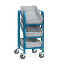 Euro box podlahový vozík fetra®, s krabicemi