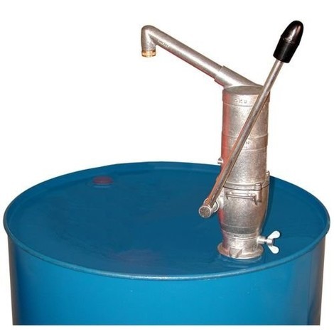 Handpumpe, Metall-Handkurbelpumpe für Diesel, Heizöl, Öle (bis SAE