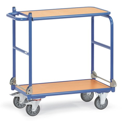 fetra® Klappbarer Tischwagen mit Stahlrahmen