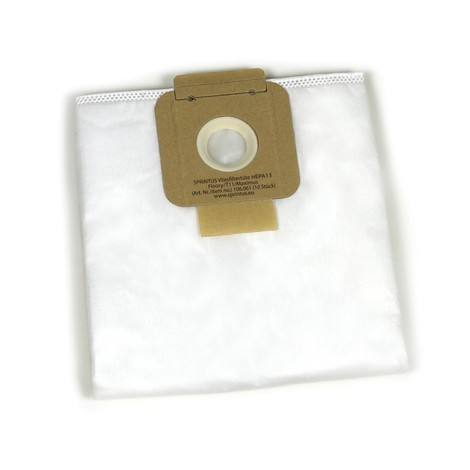 Filtrační sáček HEPA13 z netkané textilie pro vysavač pro suché vysávání T11 EVO