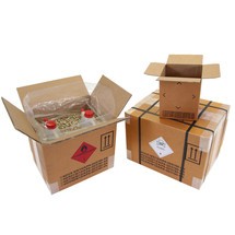 Gefahrgut-Karton 2-wellig, 430 x 310 x 300 mm, Inhalt 40 l, braun