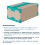 Gefahrgut-Karton 2-wellig, 570 x 370 x 430 mm, Inhalt 90 l, braun