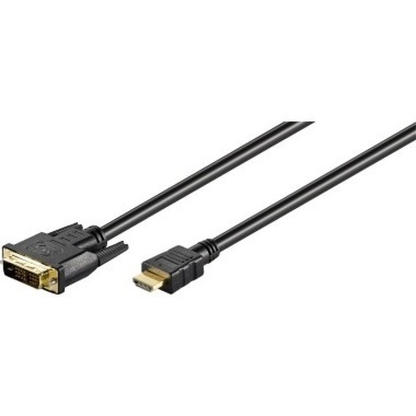 Goobay® HDMI Kabel HDMI-Stecker/DVI-D-Stecker  GOOBAY