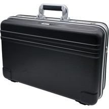 HEMMDAL Hartschalenkoffer, schwarz – flexible Fächer, leer – robuster ABS Koffer