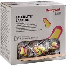 HONEYWELL Gehörschutzstöpsel Laser Lite, EN 352-2 SNR 35 dB 200 Paar / Box
