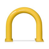 Hoop guard for indoor use, diameter 108 mm
