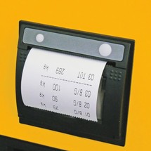 Impressora térmica para porta-paletes com balança Junheinrich AMW 22p