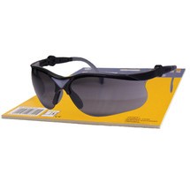 Ionic Schutzbrille UV400, schwarz/silberner Rahmen