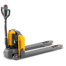 Jungheinrich AME 16 electric pallet truck– lithium-ion, extra wide for special pallets