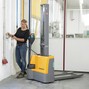 Jungheinrich EJC M10 E electric stacker truck, single stage mast, capacity 1000 kg