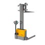 Jungheinrich EJC M10b E straddle arm electric stacker truck – single-stage mast, lithium-ion