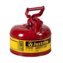 Justrite - Contenitore di sicurezza tipo I, con manico oscillante