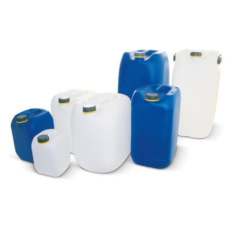 30L Kanister Kunststoffbehälter Plastikbox blau Zubehör  Deckel Schnellausgießer 