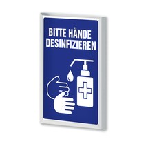 Kappes RasterPlan® Werkzeughalter, Hinweisschild „Desinfektion“