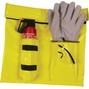 Kit d'urgence avec sac de transport et d'extinction RathoLith®, gants de sécurité, lunettes de protection et extincteur