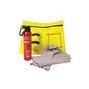 Kit d'urgence avec sac de transport et d'extinction RathoLith®, gants de sécurité, lunettes de protection et extincteur