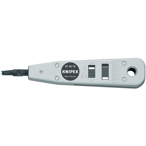 KNIPEX Anlegewerkzeug für LSA Plus und baugleich, brüniert