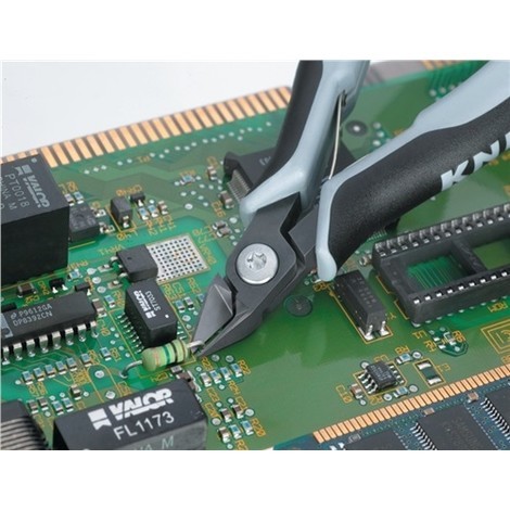 KNIPEX Präzisionselektronikseitenschneider ESD DIN ISO 9654