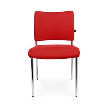 Krzesło dla gości Topstar® Classic z tapicerowanym oparciem