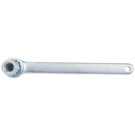 KS Tools Bremsen-Entlüftungsschlüssel, extra kurz, 8 mm, blau
