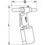 KS Tools Druckluft-Blindniet-Pistole
