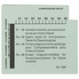 KS Tools Kompressions-Druckprüfgerät-Diagrammkarten-Satz für Dieselmotoren (max. 60 bar)